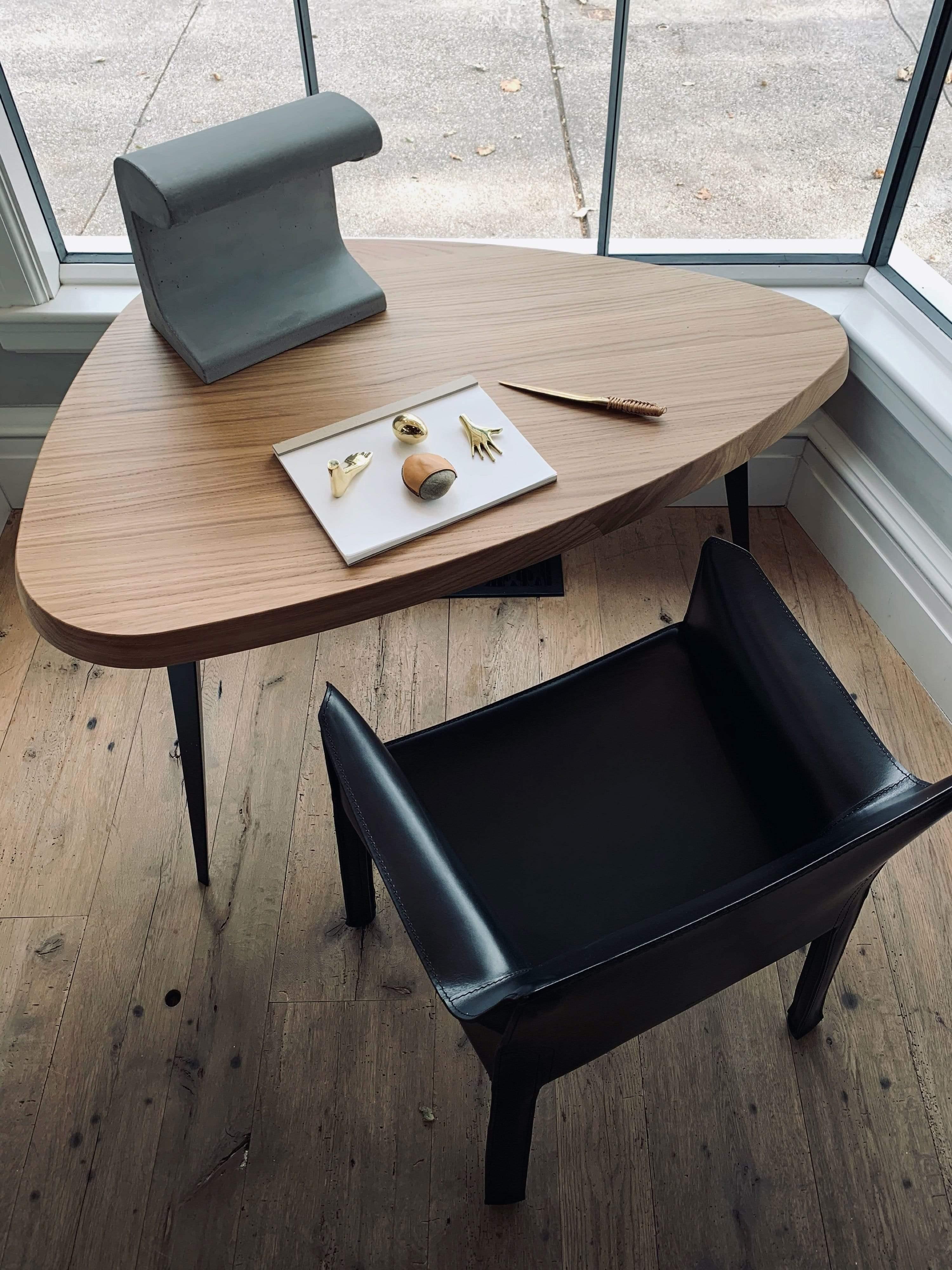 Charlotte Perriand 527 Mexique High Table in Walnut by Cassina