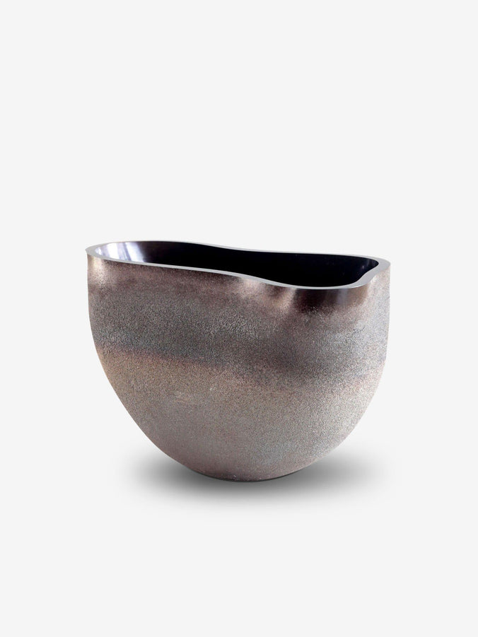 Amorf Black Copper Vessel by Klaar Prims
