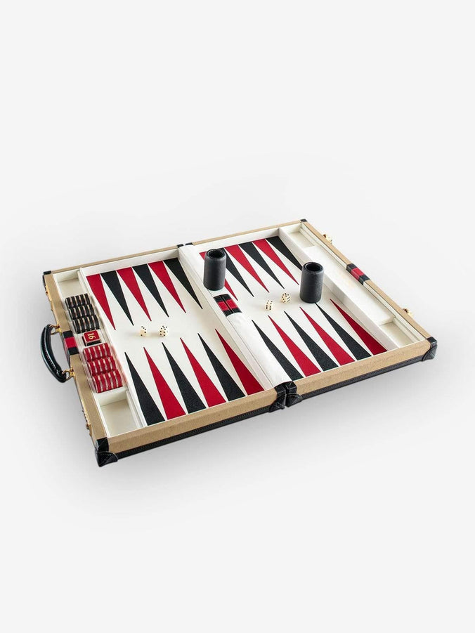 Backgammon Board Bridle Canvas by Geoffrey Parker