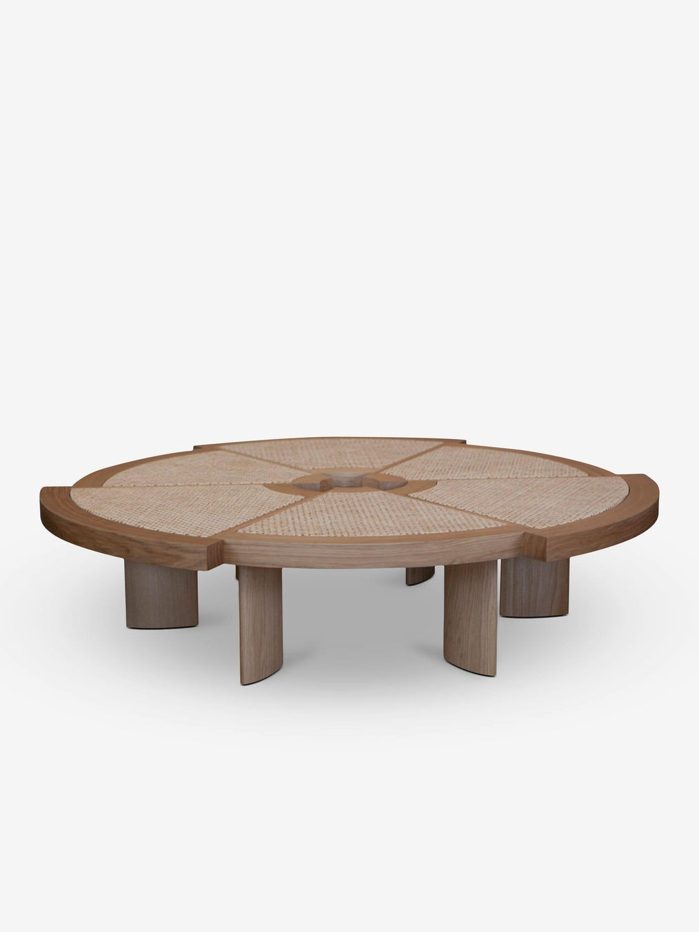 Charlotte Perriand 529 Rio Table in Viennese Straw by Cassina