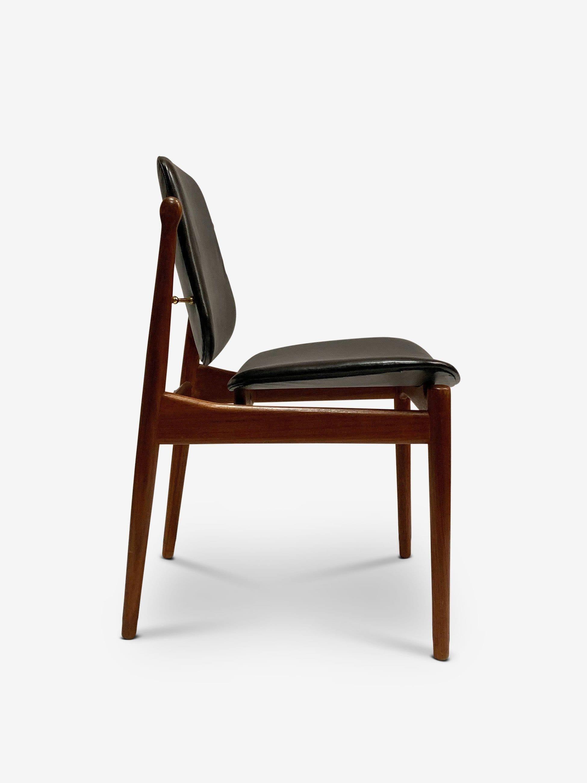 Dining Chairs Model 203 By Arne Vodder for France & Son Denmark