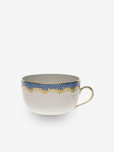 Herend Fish Scale 6oz. Canton Cup by Herend Tabletop New Dinnerware Blue 05992632596219