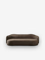 Collection Particuliere PIA Sofa by Collection Particuliere Furniture New Seating 94.5" W x 37.5" D x 29" H / Praline Elba / Fabric