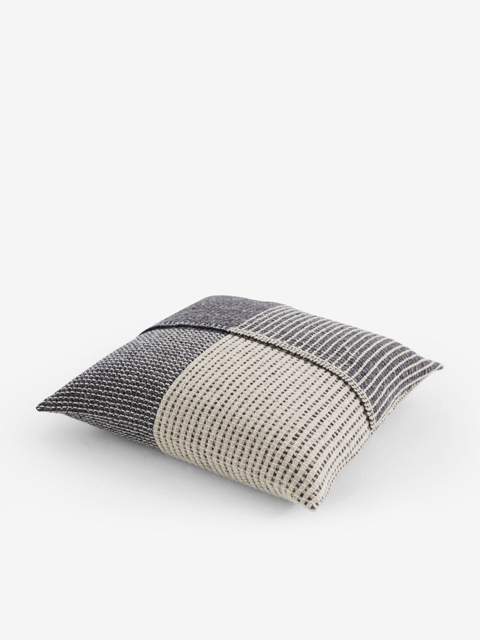 Time Dark Grey Pillow by Teixidors