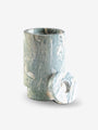 Michael Verheyden Vase in Verde Cipollino Marble Home Accessories New Vessels Diameter: 6 3/4” Height: 11 1/2” / Verde Cipollino / Marble